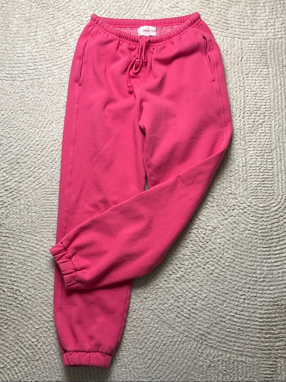 XiRENA Hot Pink Drawstring Joggers Size XS